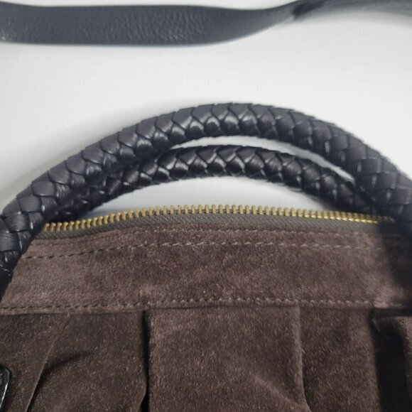 Banana Republic 100% Leather Suede Shoulder Bag OS - Picture 14 of 16